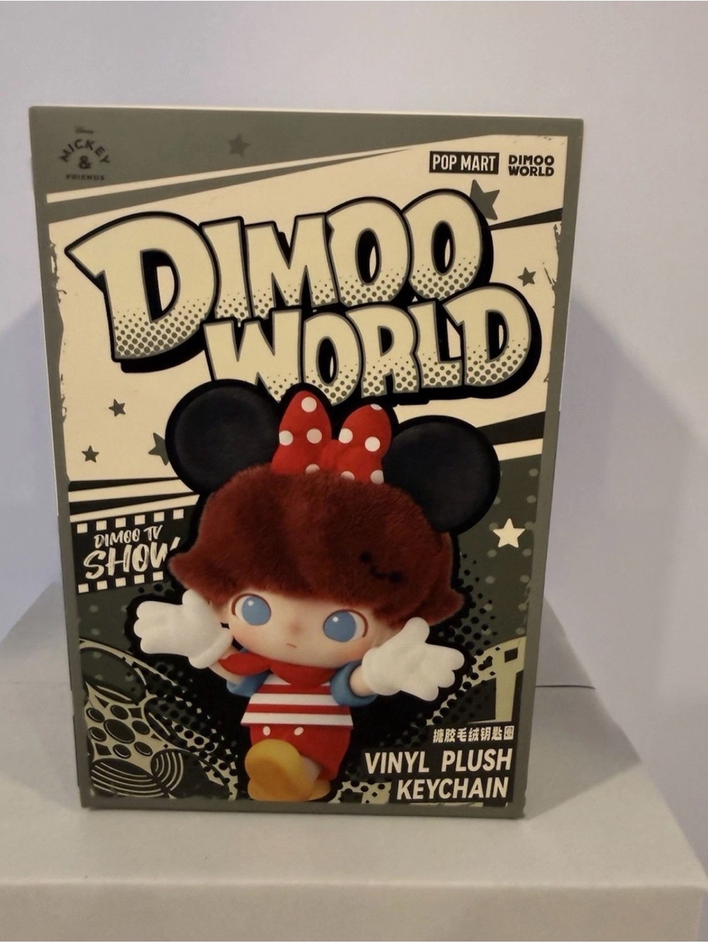 DIMOO WORLD × DISNEY Series-Vinyl Plush Keychain Blind Box NEW/UNOPENED